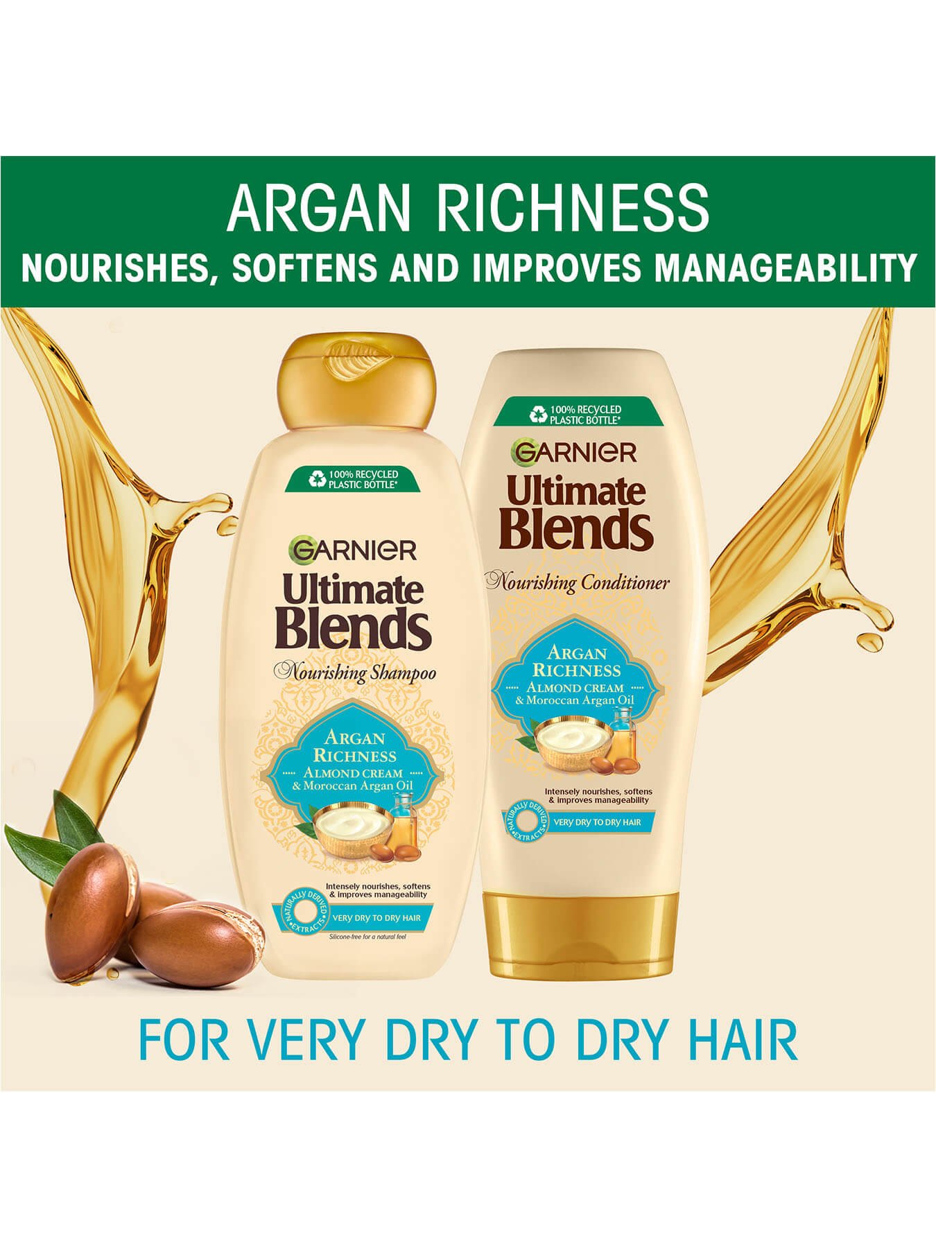 Ultimate Blends Argan Richness Conditioner range